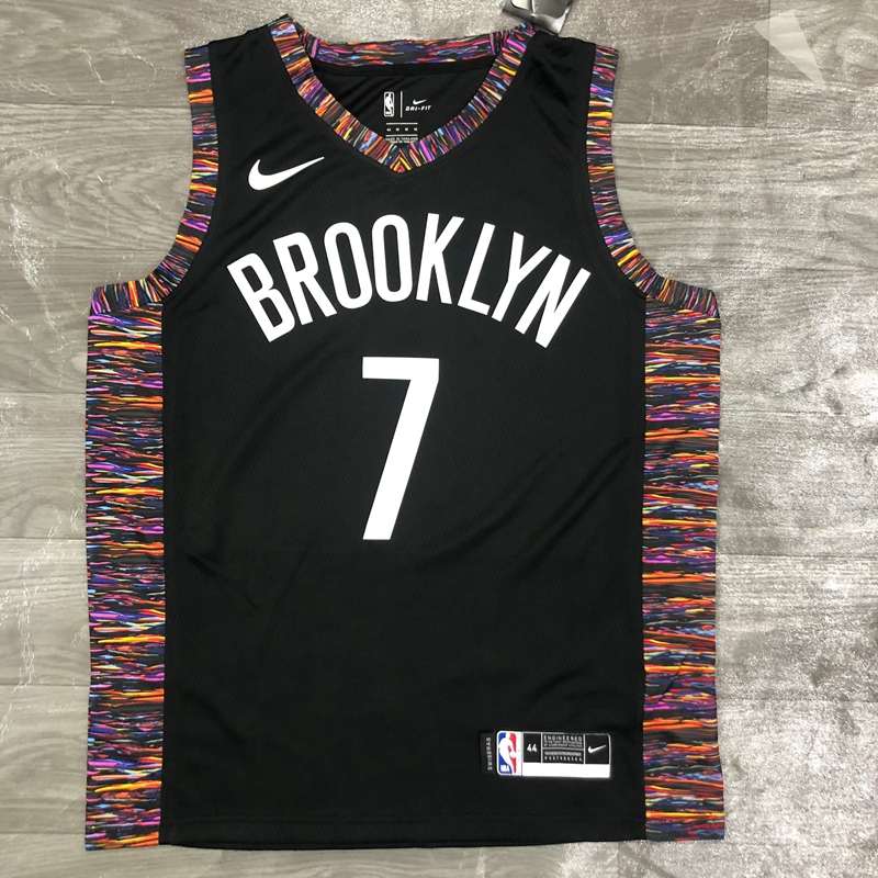 Brooklyn Nets 2020 Black City Basketball Jersey (Hot Press)