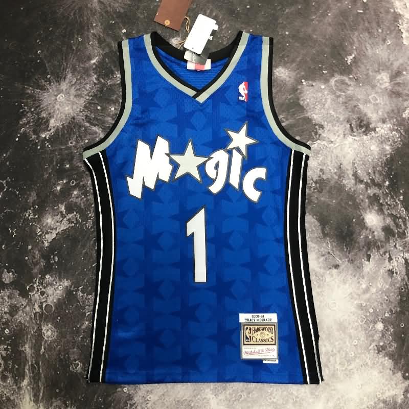 Orlando Magic 2000/01 Blue Classics Basketball Jersey (Hot Press)