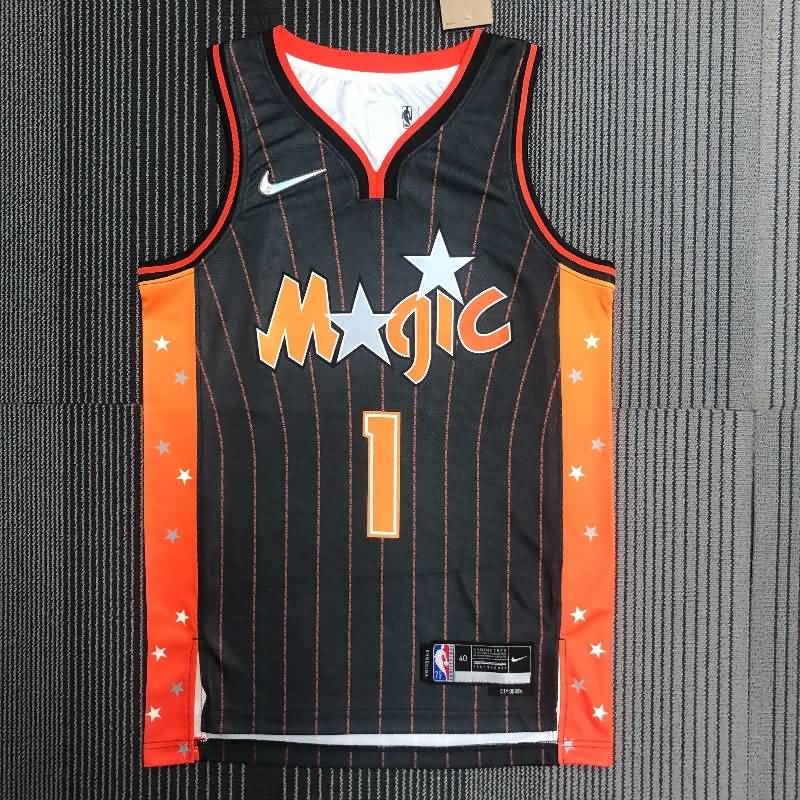 Orlando Magic 21/22 Black City Basketball Jersey (Hot Press)