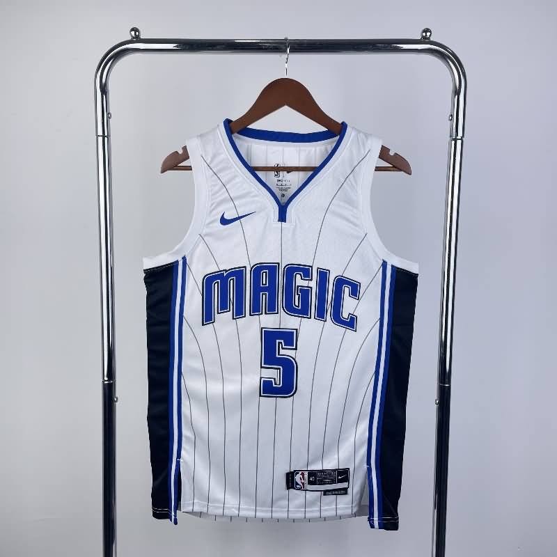 Orlando Magic 22/23 White Basketball Jersey (Hot Press)