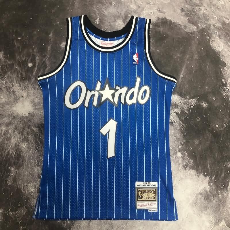 Orlando Magic 1994/95 Blue Classics Basketball Jersey (Hot Press)