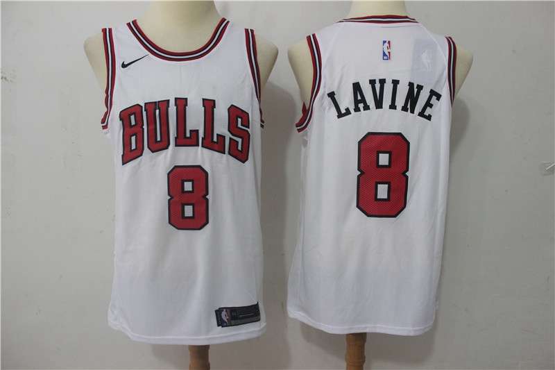 Chicago Bulls 20/21 White #8 LAVINE Basketball Jersey (Stitched)