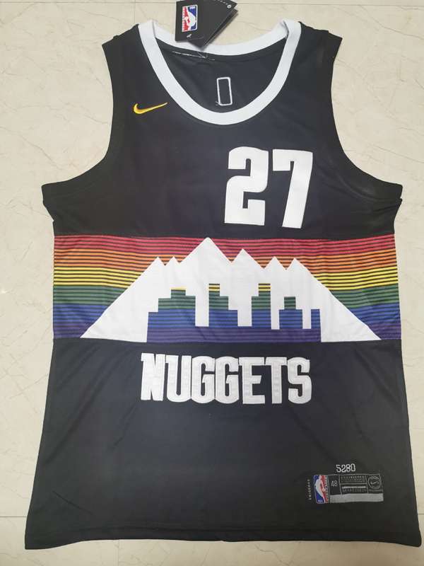 Denver Nuggets 2020 Black #27 MURRAY City Basketball Jersey (Stitched)
