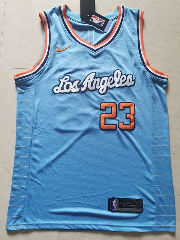 Los Angeles Clippers Blue #23 WILLIAMS Basketball Jersey (Stitched)