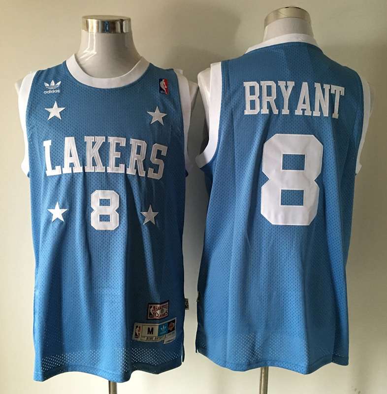 Los Angeles Lakers Blue #8 BRYANT Classics Basketball Jersey (Stitched)
