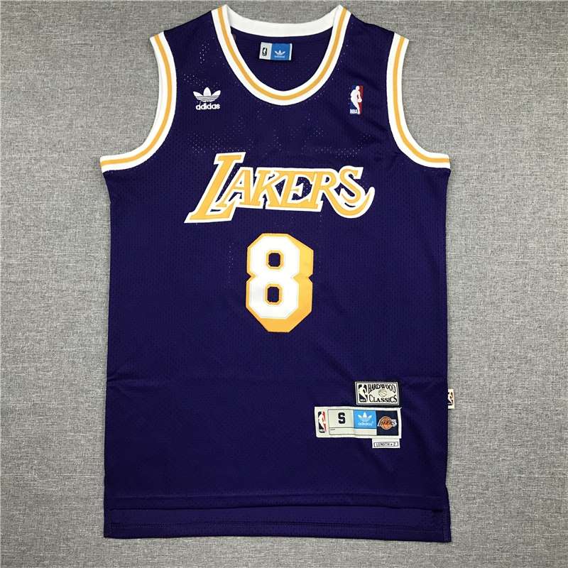 Los Angeles Lakers Purple #8 BRYANT Classics Basketball Jersey (Stitched)