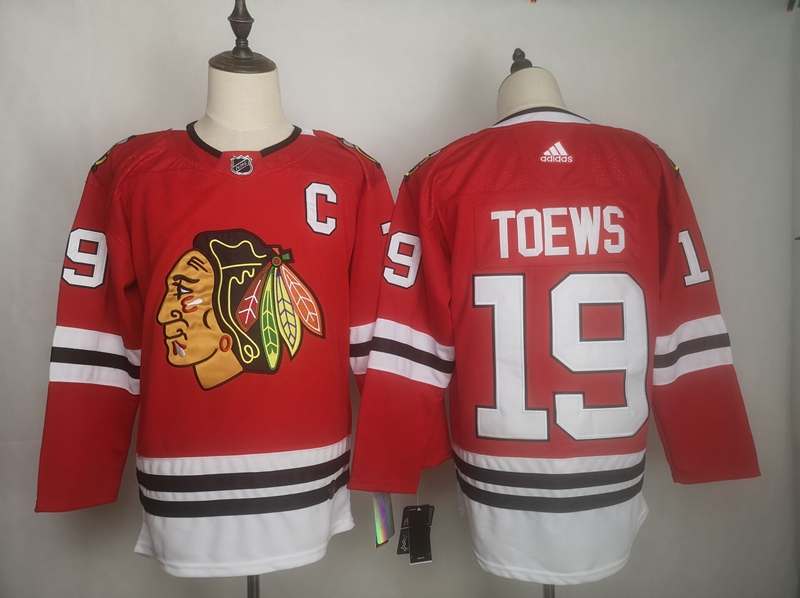 Chicago Blackhawks Red #19 TOEWS Classics NHL Jersey