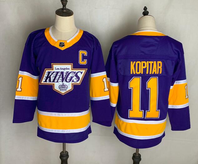 Los Angeles Kings Purple #11 KOPITAR NHL Jersey