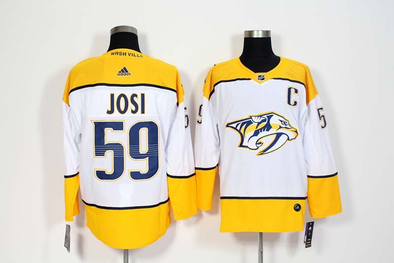 Nashville Predators White #59 JOSI NHL Jersey