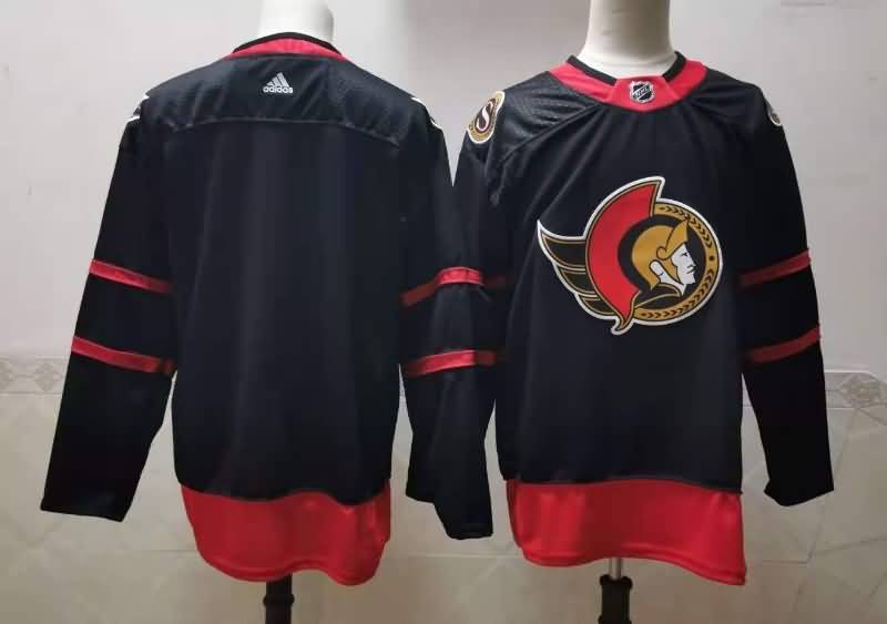 Ottawa Senators Black NHL Jersey Custom