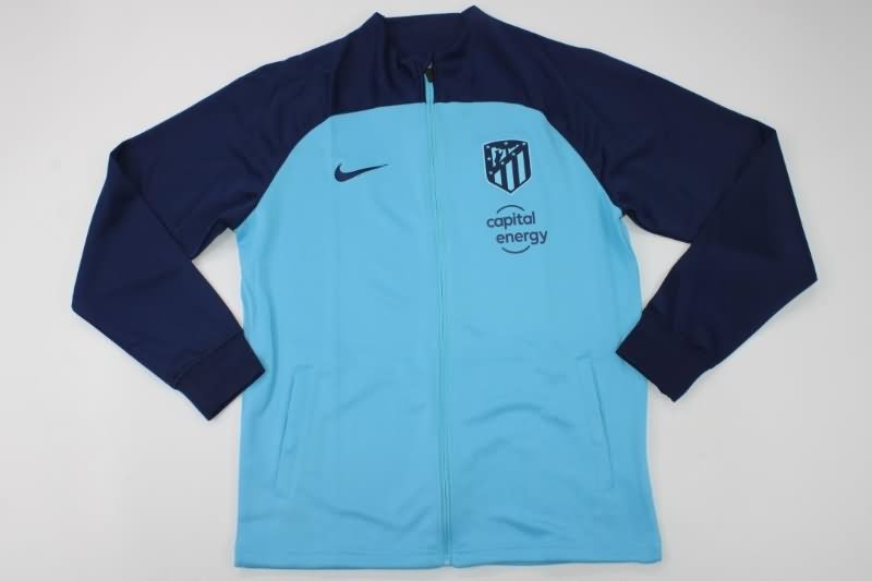 AAA Quality Atletico Madrid 22/23 Light Blue Soccer Jacket