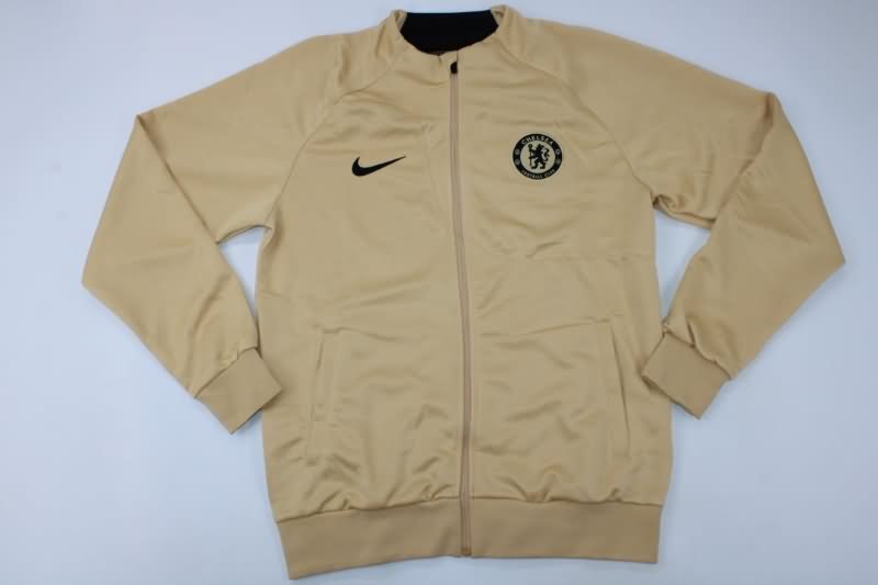 AAA Quality Chelsea 22/23 Gold Soccer Jacket