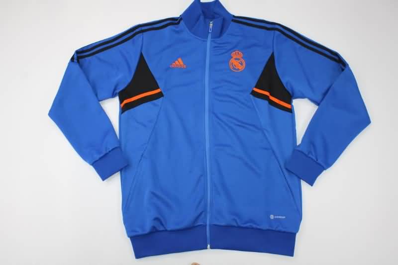 AAA Quality Real Madrid 22/23 Blue Soccer Jacket