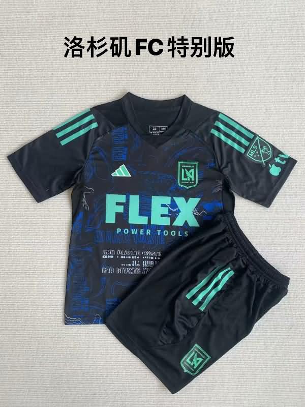 Kids Los Angeles FC 2023 Special Soccer Jersey And Shorts
