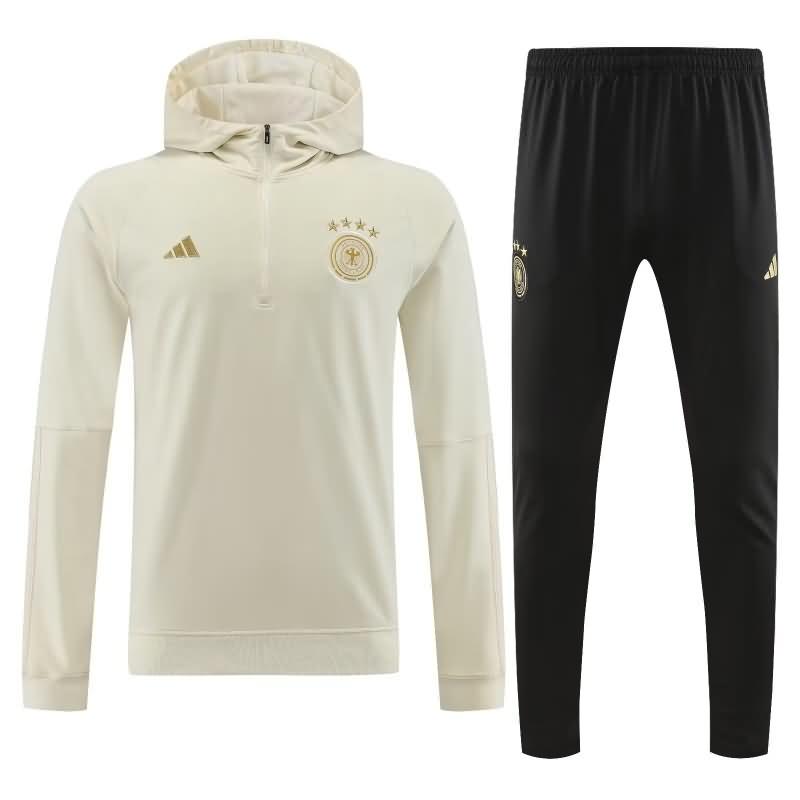 AAA Quality Germany 2023 Cream Soccer Tracksuit
