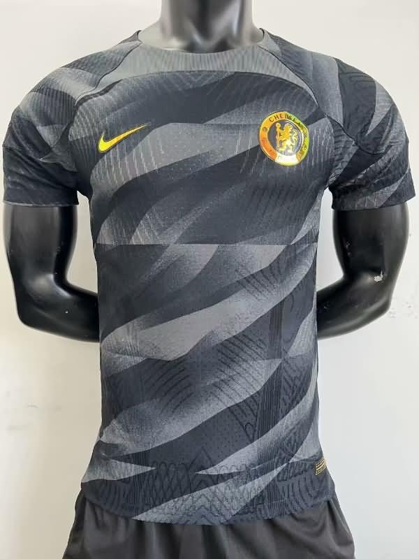 AAA Quality Chelsea 23/24 Goalkeeper Black Soccer Jersey (Player) Leaked