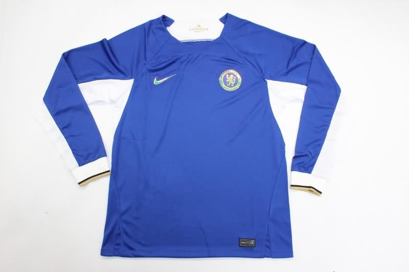 AAA Quality Chelsea 23/24 Home Long Sleeve Soccer Jersey