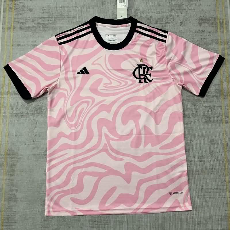 AAA Quality Flamengo 2023 Pink Soccer Jersey