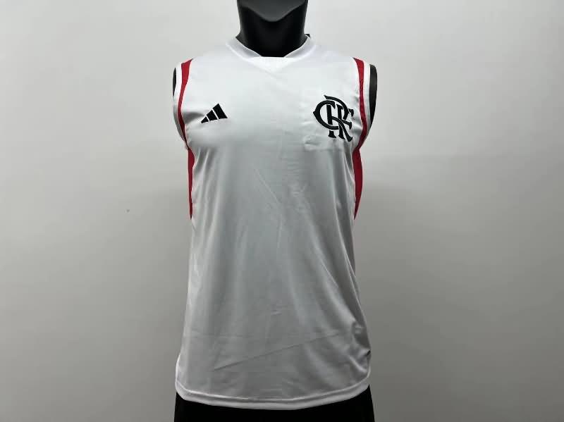 AAA Quality Flamengo 2023 White Vest Soccer Jersey