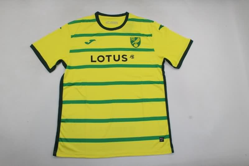 AAA Quality Norwich 23/24 Home Soccer Jersey