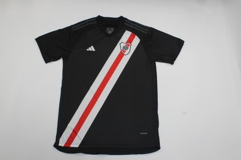 AAA Quality River Plate 2023 Black Soccer Jersey 02
