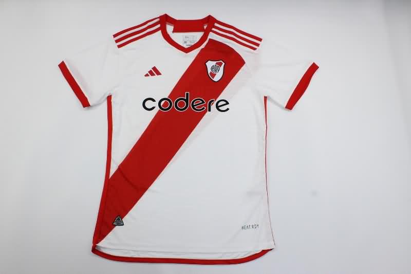 AAA Quality River Plate 2023 Home Soccer Jersey (Player)