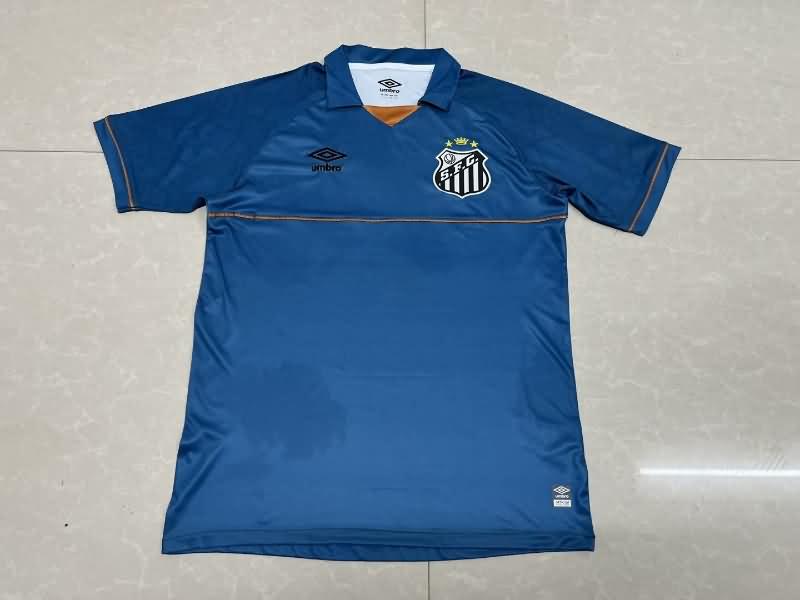 AAA Quality Santos 2023 Goalkeeper Blue Soccer Jersey