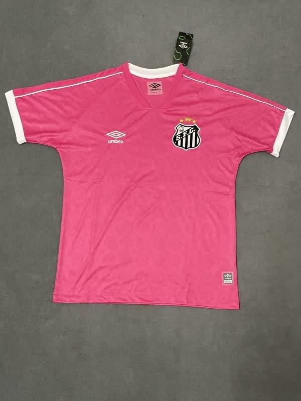 AAA Quality Santos 2023 Pink Soccer Jersey