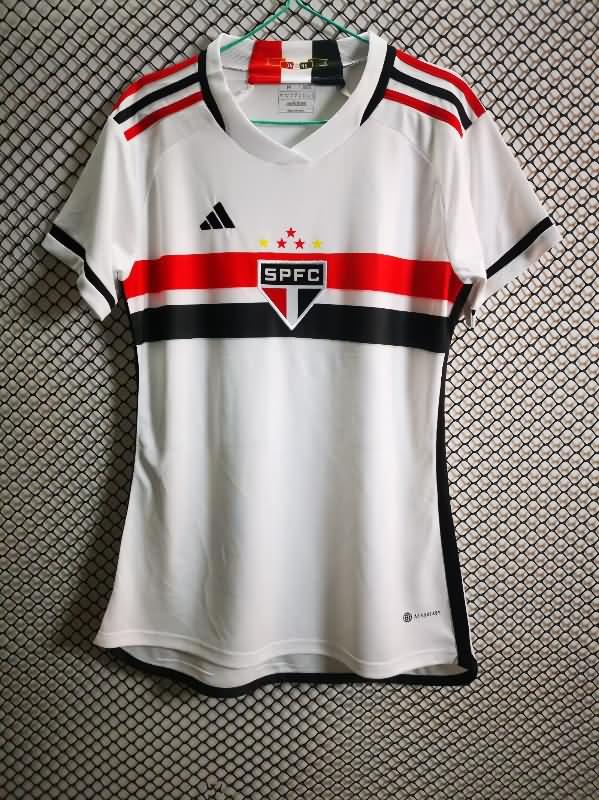 AAA Quality Sao Paulo 2023 Home Women Soccer Jersey
