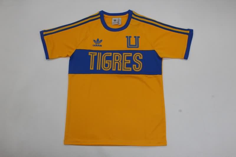 AAA Quality Tigres Uanl 2023 Yellow Retro Soccer Jersey