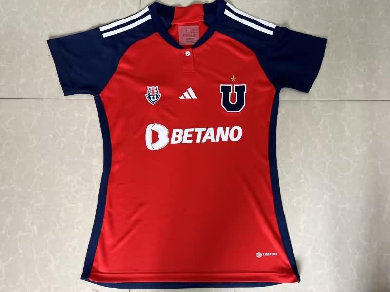 AAA Quality Universidad Chile 2023 Away Women Soccer Jersey