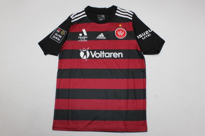 AAA Quality Western Sydney 23/24 Home Soccer Jersey