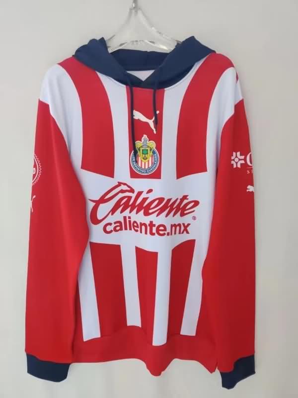 AAA Quality Guadalajara 2023 Red Soccer Jacket