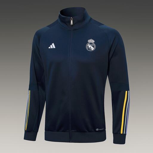 AAA Quality Real Madrid 23/24 Dark Blue Soccer Jacket