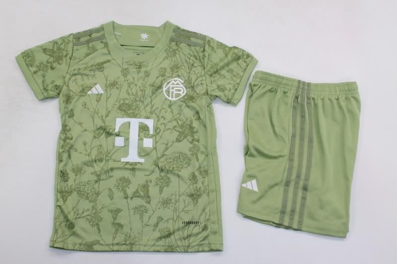 Kids Bayern Munich 23/24 Special Soccer Jersey And Shorts