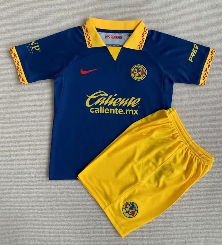 Kids Club America 23/24 Away Soccer Jersey And Shorts