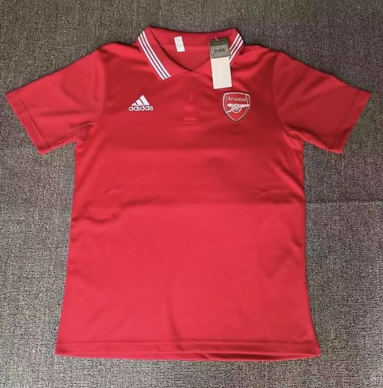 AAA Quality Arsenal 23/24 Red Polo Soccer T-Shirt
