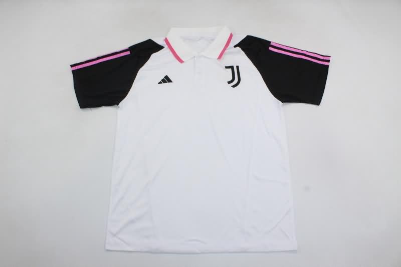 AAA Quality Juventus 23/24 White Polo Soccer T-Shirt