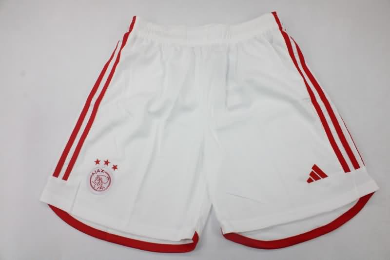AAA Quality Ajax 23/24 Home Soccer Shorts