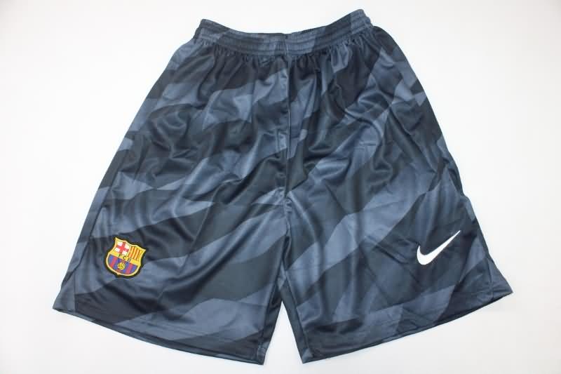 AAA Quality Barcelona 23/24 Goalkeeper Black Soccer Shorts