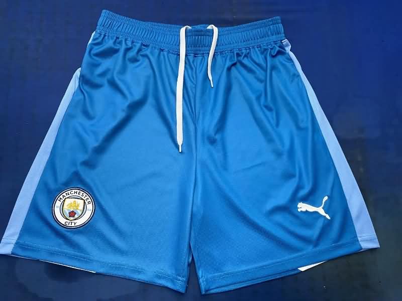 AAA Quality Manchester City 23/24 Blue Soccer Shorts