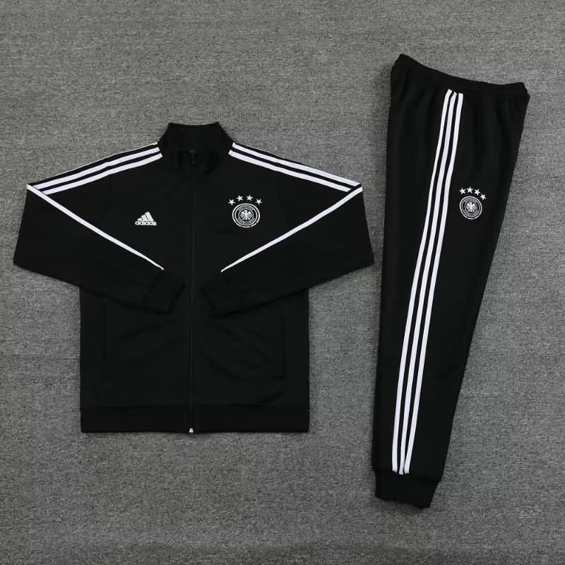 AAA Quality Germany 2024 Black Soccer Tracksuit