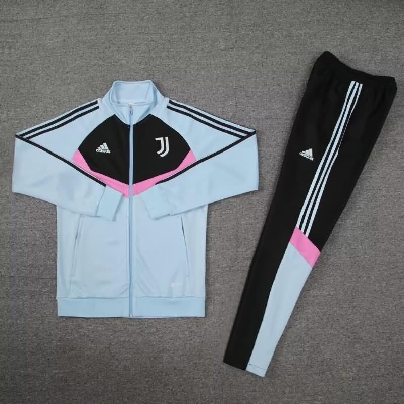 AAA Quality Juventus 23/24 Light Blue Soccer Tracksuit