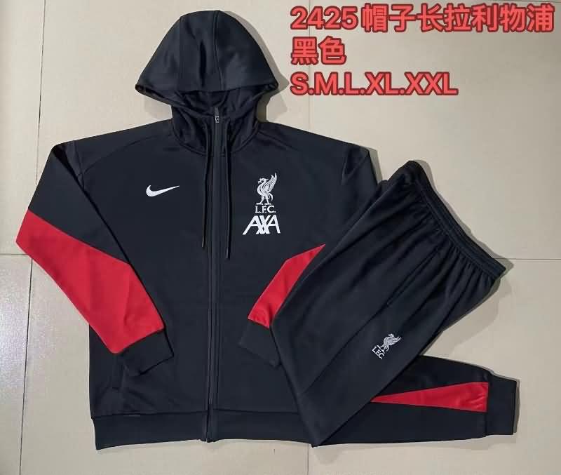 AAA Quality Liverpool 23/24 Black Soccer Tracksuit 03