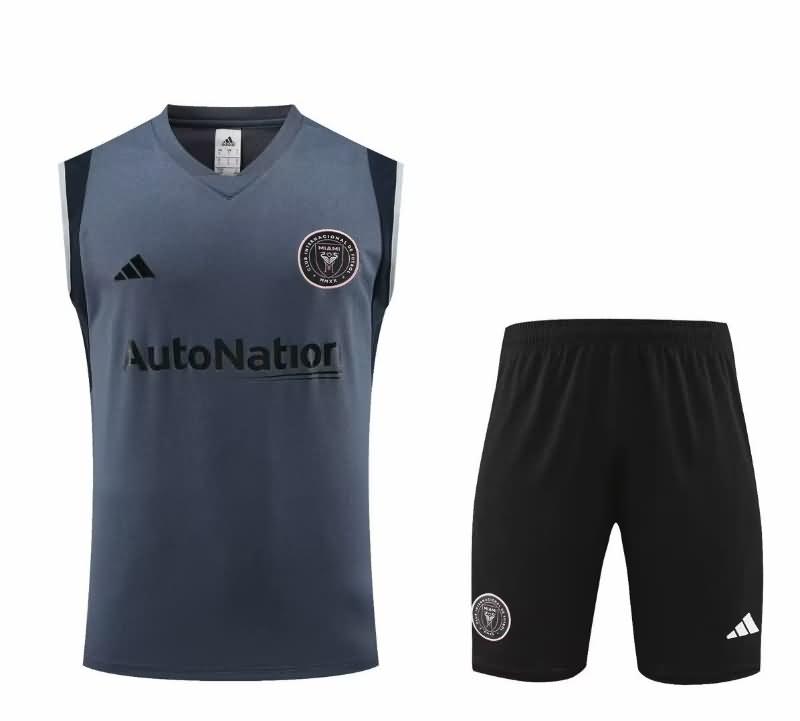 AAA Quality Inter Miami 23/24 Grey Soccer Training Sets