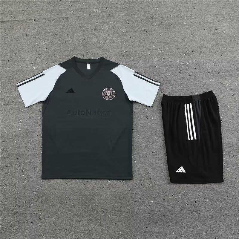 AAA Quality Inter Miami 23/24 Grey Soccer Training Sets 02