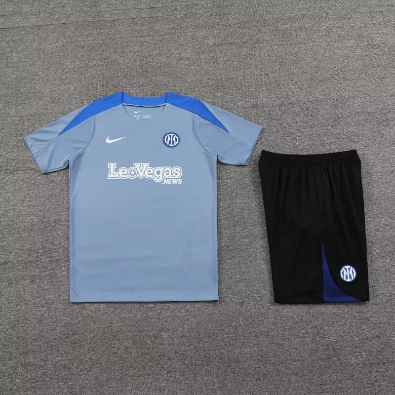 AAA Quality Inter Milan 23/24 Grey Soccer Training Sets 03