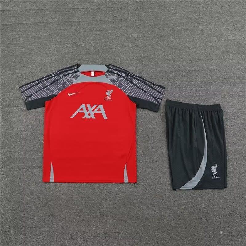 AAA Quality Liverpool 23/24 Red Soccer Training Sets 02