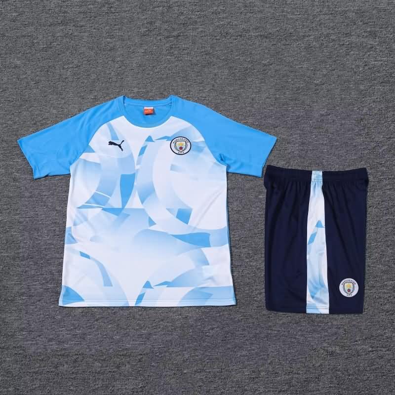 AAA Quality Manchester City 23/24 White Soccer Training Sets
