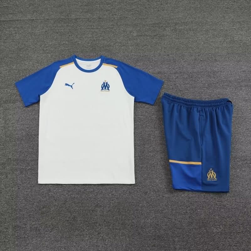 AAA Quality Marseilles 23/24 White Soccer Training Sets
